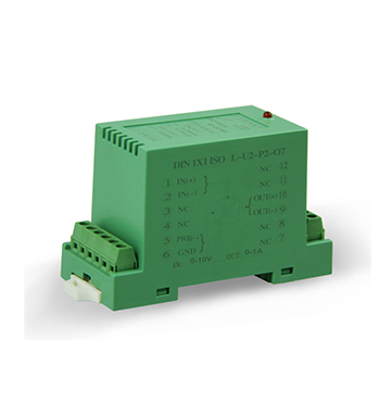 32. 0-1A模拟大电流输出型比例调节控制隔离放大器：DIN ISO L -U(A)-P-O 系列